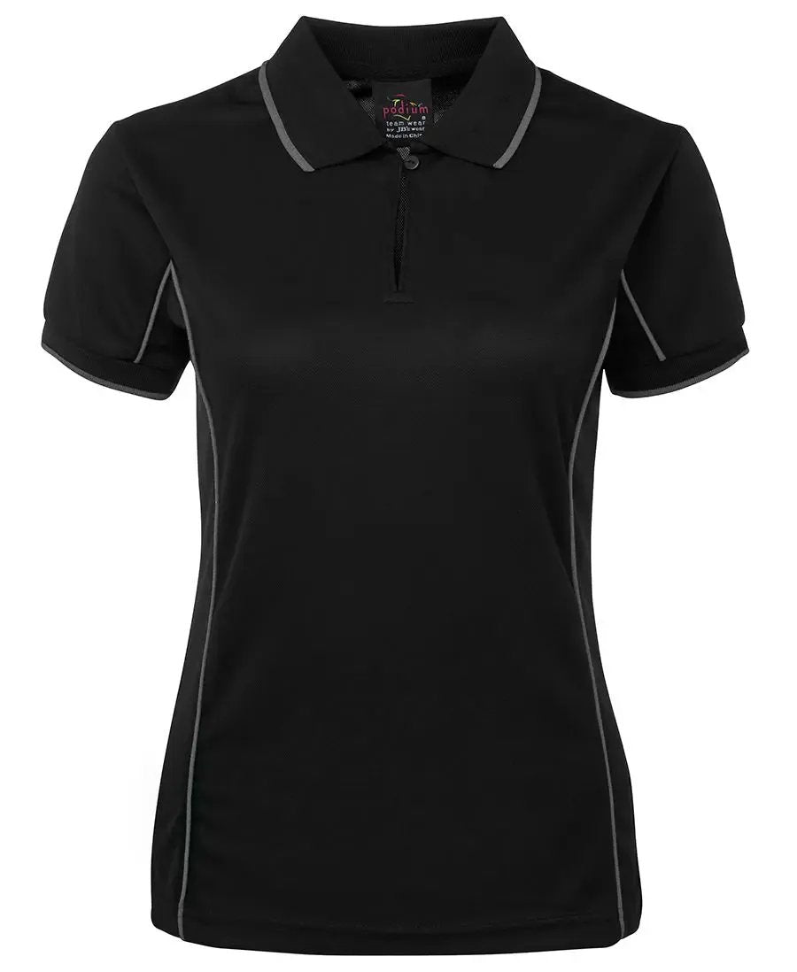 JB'S Podium Women’s Piping Work Polo Shirt 7LPI Metro Workwear